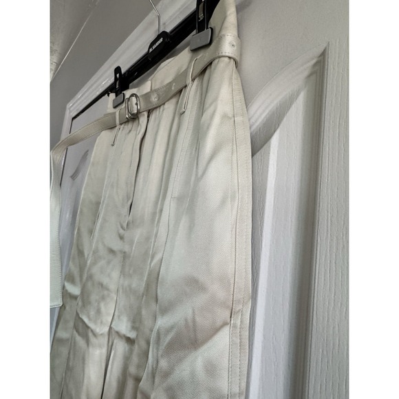 Jil Sander COTTON SKIRT Belted Pockets. NWT Size 32 US 2 - Picture 9 of 11